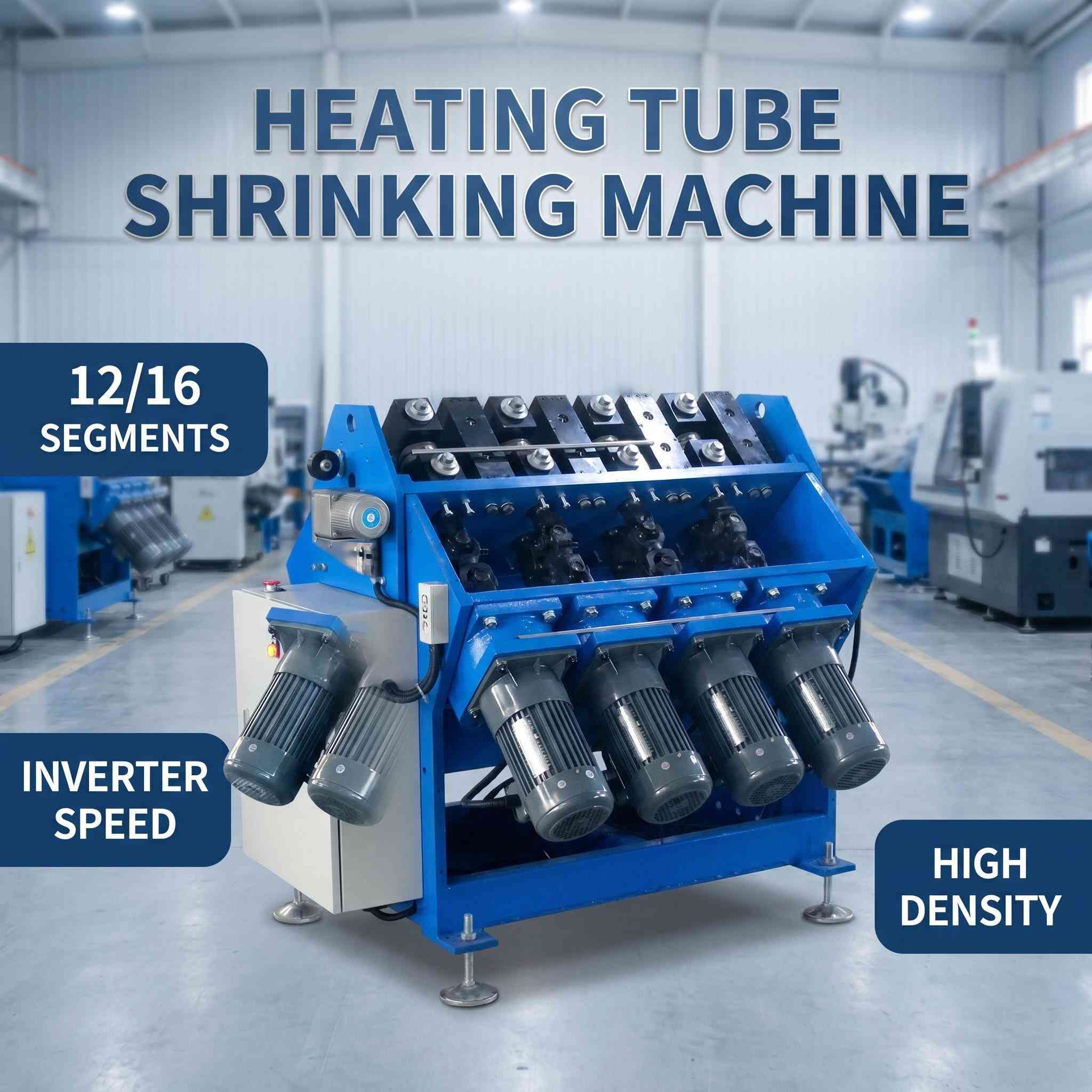 Máquina encogedora de tubos calefactores de canal caliente tipo A1 para fábrica de procesamiento de tubos calefactores