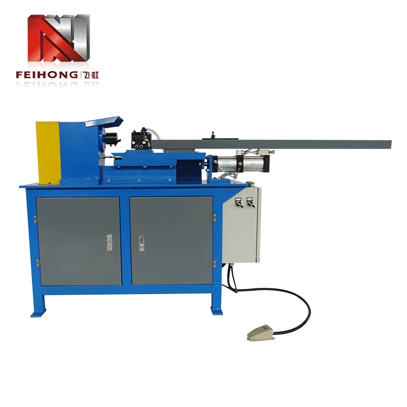 Máquina de giro de tubo de cara de extremo semiautomático